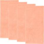 Duschtuch 4er-Pack 161520 Apricot - 80 x 160 cm