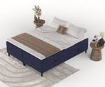 Boxspringbett Malte Marineblau - Breite: 180 cm - H3