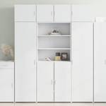 Highboard DE6886 Weiß - Holzwerkstoff - 43 x 185 x 80 cm