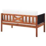 Gartensofa Braun - Massivholz - Holzart/Dekor - 122 x 60 x 122 cm