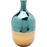 Deko Vase Lizy Shine Blau - Glas - 27 x 50 x 27 cm