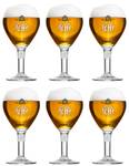 Bierglas 53494 6er Set Naturfaser - 2 x 20 x 1 cm