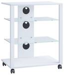 Meubles hi-fi Folas Blanc - Bois manufacturé - 60 x 70 x 41 cm