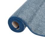 Hochflor Velours Läufer Teppich Luna Blau - 80 x 200 cm