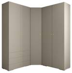 Garderobe Inova 2 Z1 Gold - Grau