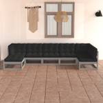 Garten-Lounge-Set (7-teilig) 3009811-2 Anthrazit - Grau