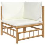 Salon de jardin 3028492-26 (lot de 8) Blanc - Bambou - 69 x 65 x 69 cm