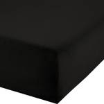 Boxspringbett-Spannbettlaken 111478 Schwarz - 180-200 x 200-220 cm