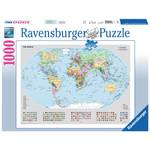 Puzzle Politische 1000 Teile Weltkarte