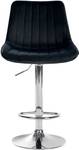 Tabouret de bar Toni Lot de 2 Noir