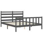 Bettgestell-K-2960 Grau - 156 x 100 x 206 cm