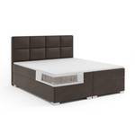 Boxspringbett Doppelbett Norseman Braun - Breite: 140 cm