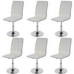 Chaise C41 (lot de 6) Blanc