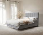 Boxspringbett Chanton Grau - Breite: 160 cm