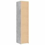 Highboard DE6633 Grau - Holzwerkstoff - 43 x 185 x 40 cm