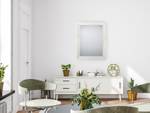 SET Barock Ganzkörperspiegel Flurspiegel Weiß - Glas - Massivholz - 50 x 150 x 4 cm