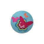 Kinderteppich Butterflies Textil - 150 x 10 x 150 cm