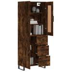 Highboard DE3521 Braun - Holzwerkstoff - 34 x 180 x 70 cm