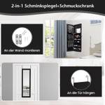 Schmuckschrank VH32042 Schwarz - Holzwerkstoff - 9 x 120 x 37 cm