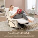 Relaxsessel 839-991V00CW Weiß - Textil - 104 x 87 x 84 cm