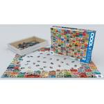 Bus Teile Groovy Volkswagen 1000 Puzzle