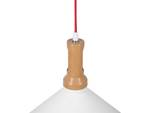 Lampe suspension LIARD Doré - Blanc - Métal - 33 x 179 x 33 cm