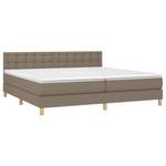 Boxspringbett 3017288-28 Taupe - Breite: 200 cm