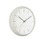 Horloge murale Nirvana Globe Fer - Blanc