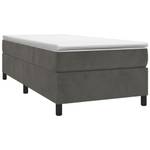 Cadre de lit 3016030-1 Gris foncé - 80 x 35 cm