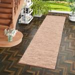 Baumwolle Kelim Teppich Läufer Easy Beige - 70 x 250 cm