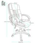 Fauteuil de direction BORA Gris