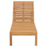 Chaise longue 316171 Marron - Bois massif - Bois/Imitation - 60 x 30 x 200 cm