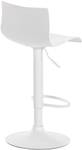 Tabouret de bar Hover Blanc - Blanc