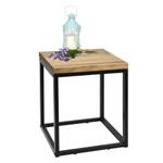 Table Chevet Icub 40x40x48 cm Noir Noir - Bois massif - Bois/Imitation - 40 x 48 x 40 cm