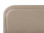 Lit double SUZETTE Beige - Taupe - Largeur : 228 cm