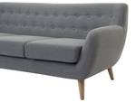 3-Sitzer Sofa MOTALA Grau - Eiche Hell