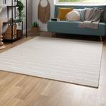 Handwebteppich Habo Schmale Streifen Beige - 70 x 140 cm