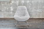 Fauteuil relax AVON Tissu Gris