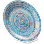 Assiettes plates Swirl (lot de 4) 19 x 19 cm