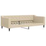 Ausziehbares Tagesbett 3030076-5 Creme - Tiefe: 100 cm