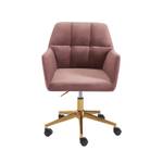 Fauteuil de bureau MONACO Rose foncé