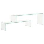 Couchtische 2er Set D565 Glas - 30 x 20 x 90 cm