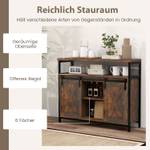 Kaffeebarschrank VH33504ORDE Braun - Holzwerkstoff - 33 x 80 x 100 cm