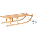 Holzschlitten mit Zugseil 89cmBuchenholz Braun - Massivholz - 35 x 22 x 89 cm