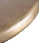 COUCHTISCH MIT GEALTERTE BRONZE L 80 cm