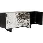 Buffet Caldera Argenté - Métal - 160 x 78 x 45 cm