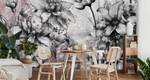 Fototapete BLUMEN Beton Abstraktion 360 x 240 x 240 cm