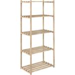 Etagère en kit profondeur 40 cm Natura Beige - Bois manufacturé - 65 x 171 x 40 cm