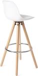 KAYELLES Tabouret de bar SANA (Lot de 2) Blanc