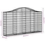 Panier de gabion 3017642-25 (lot e 5) 200 x 120 cm